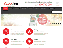 Tablet Screenshot of alcolizer.com